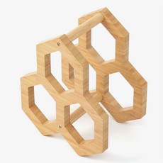 우드 와인랙3구 원목