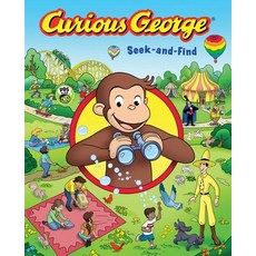 (영문도서) Curious George Seek-And-Find Hardcover, Houghton Mifflin