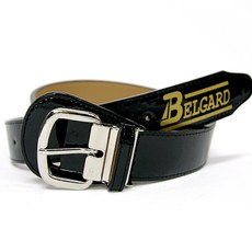 벨가드 에나멜 벨트 블랙, 1개
