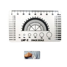 크랙측정 LNP2 엘엔피 국산 크랙스켈 LNP-2 크랙게이지 콘크리트균열게이지 균열자 콘크리트크랙자 크랙측정기 토탈공구, 1개
