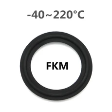 트라이 클램프 페룰 가스켓 5 10Pcs ISO 자작 실리콘 PTFE FKM EPDM 용 고품질 압력 위생 식품 등급 씰 와, 14 89mm-106mm, 01 10 Pcs, 02 FKM
