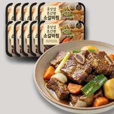 5분완성 고기듬뿍 윤상섭 초간편 소갈비찜, 500g, 10개
