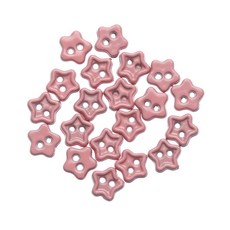 장식용 호환용품 인형옷 수제 미니 버튼 금속 인형 의류 버클 만화 스타일 DIY 바느질 재료 액세서리 4, 한개옵션1, 24 Star-Pink