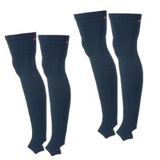 타이트엔드 킬러웨일 기모 다리토시 레그워머, 네이비 2개, 1개