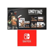 Undying (언다잉) 한정판 - Switch Amazon.co.jp 한정 Nintendo Switch 로고 디자인 극세사 크로스 동봉