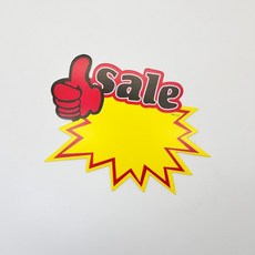 SALE 쇼카드 10P POP카드 홍보 알림 광고 매장 팻말