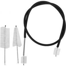 프렌치 호른 브러시 관리 및 청소 키트 로프 브러시가있는 유지 보수 악기 도구 세트 성능 액세서리, 1개