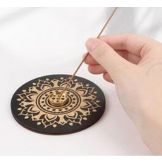 인센스 홀더 스틱 향 받침대 향꽂이, 달, 골드