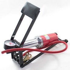 [싱글펌프] 초강력 에어펌프 볼펌프 자전거펌프 휴대용펌프 자전거공기주입기 공기주입기 발펌프 튜브펌프 자전거 펌프 (싱글펌프), 1개