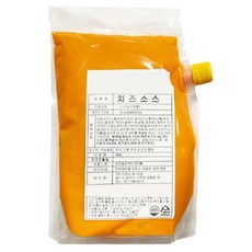 패스트푸드점 치즈소스 1kg 햄버거 샌드위치 양념 액상, 1개