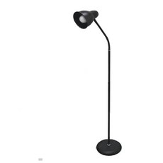 耳燈紋眉美容美甲美睫醫美多用途照明燈檯燈：三段可調高度、穩固底盤, 黑色