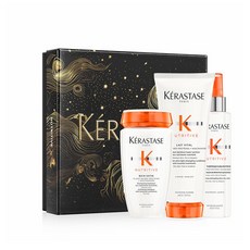 Kerastase 뉴트리티브 세트 드라이 헤어용 샴푸 컨디셔너 블로우드라이 3종 세트