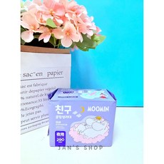 MOOMIN 涼感超薄抑菌衛生棉 夜用 290mm 12片, 1個, 現貨-夜用29公分12片, 24.5cm/29cm