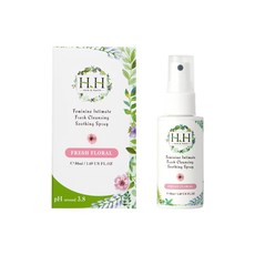 HH草本新淨界 私密潔淨舒緩噴霧 50ml 弱酸植萃配方, 1個, 清新花香