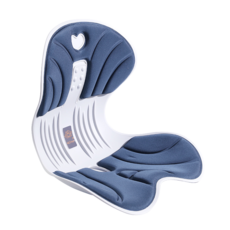 NGT護腰坐墊 加大減壓辦公室坐墊 靠背防駝背腰靠 美臀坐墊, 藏青色