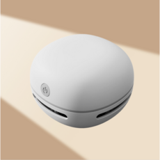 자칠 책상 지우개 청소기 충전식 무선 핸디 C핀 충전 책상 진공 지우개청소기, 1개, 화이트