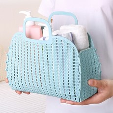 다용도 목욕 가방 시장 보조 바구니 장바구니 수영 신발 나들이 주머니, 핑크