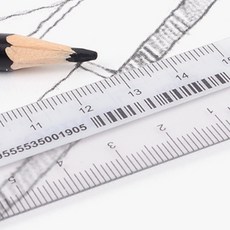 상세정보참조 얇은플라스틱자 휘어지는 잘부러지지않는 15/20/30cm, 사이즈, 15cm