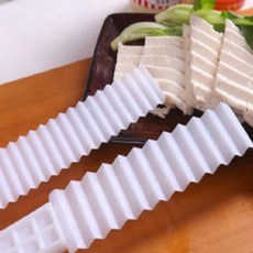 물결칼 2P 피클칼 웨이브칼 무늬칼, 1개, 두부묵커터기2P-단품