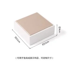 샴페인 화이트 디스플레이 케이스 목걸이 랙 하이 엔드 옥 보석 소품 카운터 크리스탈 전시 스탠드, 34 A012