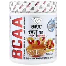 퍼펙트스포츠 BCAA 하이퍼 클리어 인텐스 복숭아 링스 310g, 309g, 1개