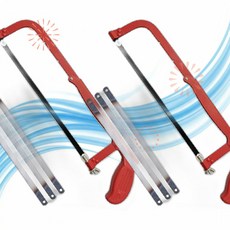 Wonglea 웡글리아 쇠톱대 핸드쏘우 조절식 프레임 세트 12인치 3개 날 포함 2개 AR