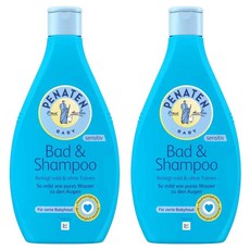 페나텐 배드 앤 샴푸 센서티브, 2개, 400ml