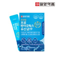 일양약품 프라임 프로바이오틱스 유산균19 30포 1박스/1개월분, 60g, 1개
