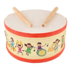 문센교실 리듬감익히기 스트랩연결 미니드럼 유아교구 악기놀이 이모선물 음악치료, 1개