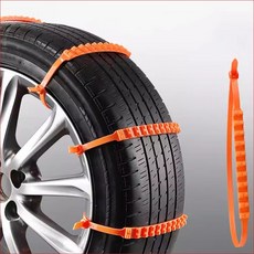 스노우 안전체인 일회용 케이블 타이, 20개