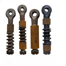 트랙터 견인 견인바 자동차 트레일러 휴대용 고리 트럭 스프링 히치 와이어 바, 직경55 길이400 견인봉, 1개