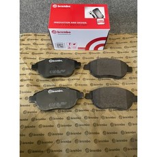 brembo來令 Citroen 雪鐵龍 C3 C4 peugeto 標誌 207 307 前後煞車皮 碟盤, 前輪來陶瓷68, 1個