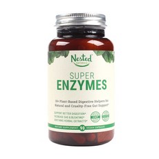 nested naturals 超級酵素素食膠囊, 1個, 90入