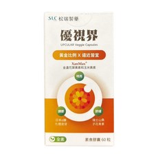 SLC 松瑞製藥 優視界 黃金比例 X 遠近皆宜, 1個, 60顆