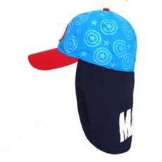 LILIS 캡틴 아메리카 플랩캡 아동 모자