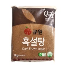 삼양사 큐원 흑설탕 1kg, 1개
