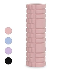 호스커스 지압 돌기 폼롤러, 베이비핑크, 1개