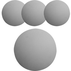 아이끌레 보이드 문콕 보호패드 빅라운드 4p, 그레이, 4개