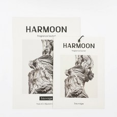 HARMOON No.3 曠野 Sauvage 香氛包 (2入/組) 衣物香氛 車用香氛 香水香氛袋 空間香氛, 20g, 1套