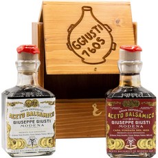 주세페 주스티 발사믹 식초 2종 선물세트 250ml 2병, 2개