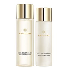 cocochi 水乳套裝 補水 保濕 提亮 清爽 舒緩修護, 1個, 水60ml+乳50ml