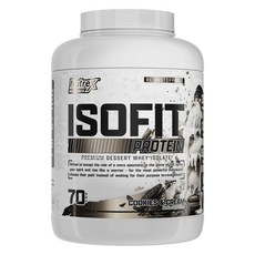 Nutrex Research IsoFit分離乳清蛋白粉 奶油餅乾風味, 2.45kg
