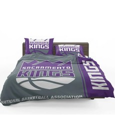 NBA 새크라멘토 킹스 이불 배게 커버 세트 (싱글 더블) Sacramento Kings Duvet Cover Set, 포함