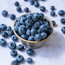 (냉동X) 슈퍼푸드 달콤한 칠레 생생 블루베리 왕특, 1세트, 칠레블루베리 125g * 10팩 (개당 18mm)