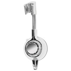 comet 吸盤式有掛勾蓮蓬頭支架, 銀色