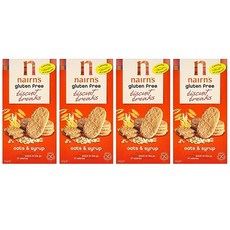 Nairn Biscuit Breaks Oat Syrup 네이른스 비스킷 브레이크 오트 시럽 160g 4팩