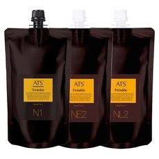 ATS 트윙클 매직볼륨 스트레이트 N1 건강모용 파마약 500ml, N1 건강모용(2제 리퀴드 NL2 액상타입), 1개