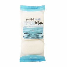 요비월드 미네랄 화이트 비누 3P 클렌징바 세수비누 세안비누