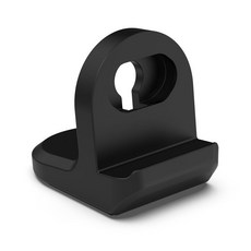 适用华米表带Amazfit手表带GTS3/GTR2/GTR3华米充电器硅胶支架bip, 1個, 【黑色】-单硅胶支架,华米AmazfitGTR2e