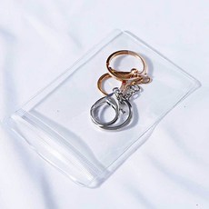 투명 지퍼백 대형 포장 포장지 밀봉 악세서리 포장 고투명도 이물질 내구성 악세사리 택배 지퍼 포장지+글로벌커머스랩벌Shop, 지퍼백8x12cm